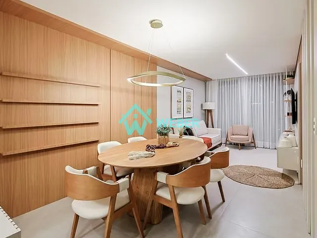 Apartamento com 143m² 2 quartos e 3 banheiros, à venda, no bairro Praia da Cal em Torres