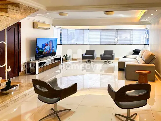 Cobertura / Penthouse com 300m² 4 quartos e 5 banheiros, para alugar, no bairro Setor Bueno em Goiânia