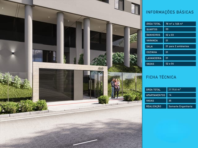 Apartamento com 118m² 3 quartos e 2 banheiros, à venda, no bairro Cabral em Contagem