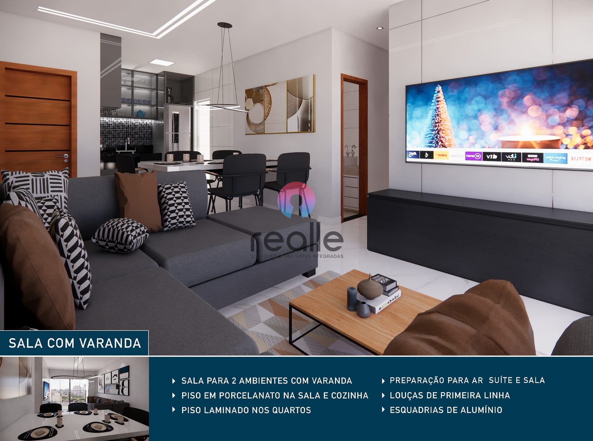 Apartamento à venda com 3 quartos, 74m² - Foto 6