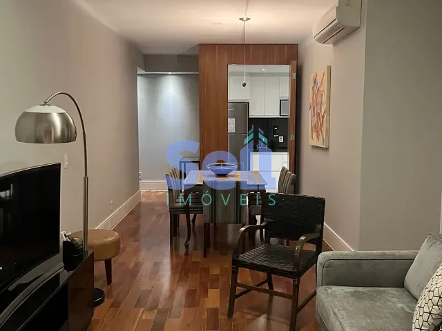 Apartamento com 101m² 2 quartos e 2 banheiros, para alugar, no bairro Itaim Bibi em São Paulo