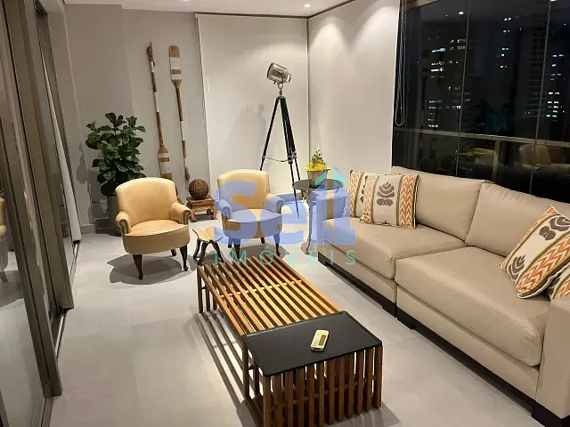 Apartamento com 101m² 2 quartos e 2 banheiros, para alugar, no bairro Itaim Bibi em São Paulo