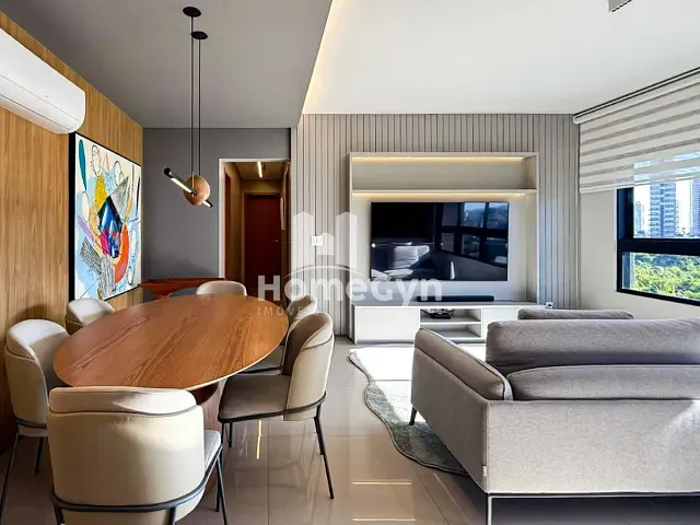 Apartamento com 112m² 3 quartos e 4 banheiros, para alugar, no bairro Setor Pedro Ludovico em Goiânia