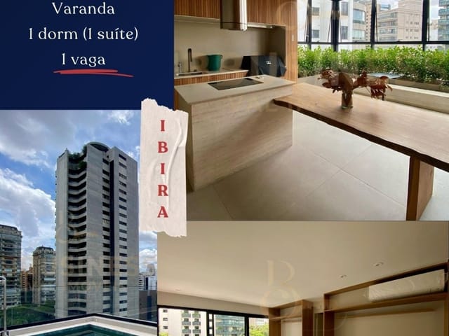 Apartamento com 56m² 1 quarto e 1 banheiro, à venda, no bairro Vila Nova Conceição em São Paulo