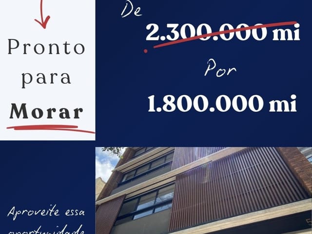 Apartamento com 56m² 1 quarto e 1 banheiro, à venda, no bairro Vila Nova Conceição em São Paulo