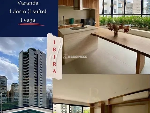 Apartamento com 56m² 1 quarto e 1 banheiro, à venda, no bairro Vila Nova Conceição em São Paulo