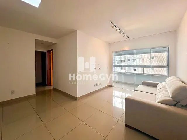 Apartamento com 77m² 3 quartos e 2 banheiros, para alugar, no bairro Jardim Goiás em Goiânia