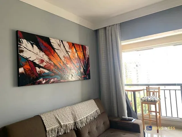 Apartamento com 51m² 2 quartos e 1 banheiro, à venda, no bairro Vila Andrade em São Paulo