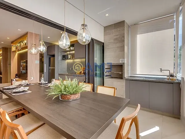Apartamento 3 quartos e 3 banheiros, à venda, no bairro Jardim Goiás em Goiânia