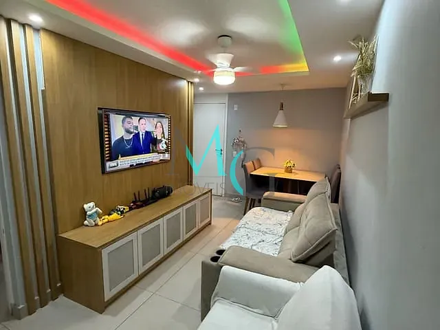 Apartamento 2 quartos e 1 banheiro, à venda, no bairro Santa Cruz em Rio de Janeiro