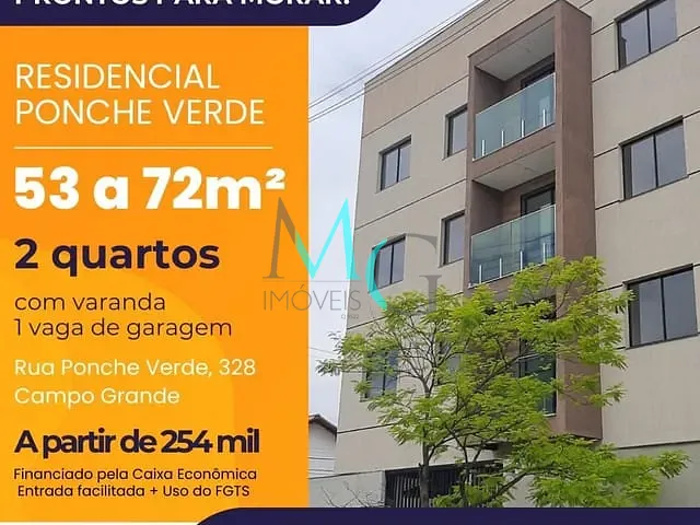 Apartamento 2 quartos e 1 banheiro, à venda, no bairro Campo Grande em Rio de Janeiro