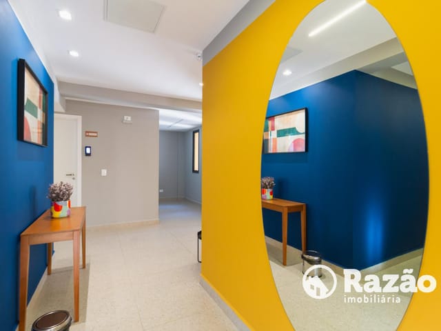 Apartamento 1 quarto e 1 banheiro, à venda, no bairro Água Verde em Curitiba