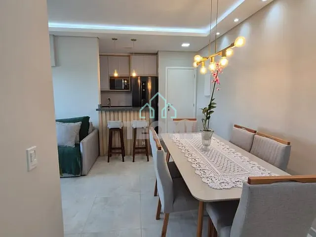 Apartamento 3 quartos e 2 banheiros, à venda, no bairro Parque São Luís em Taubaté