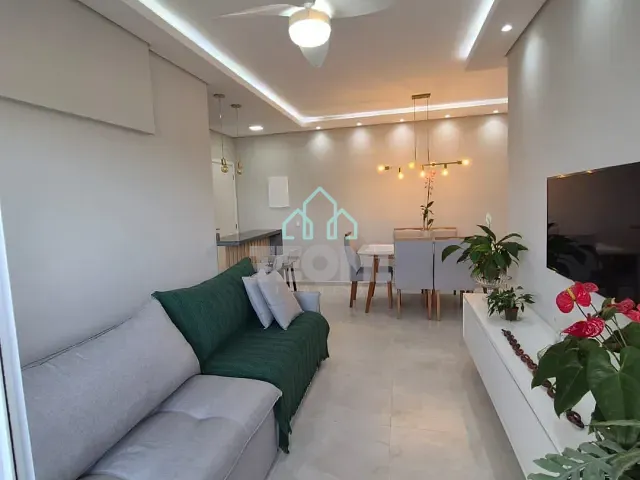 Apartamento 3 quartos e 2 banheiros, à venda, no bairro Parque São Luís em Taubaté