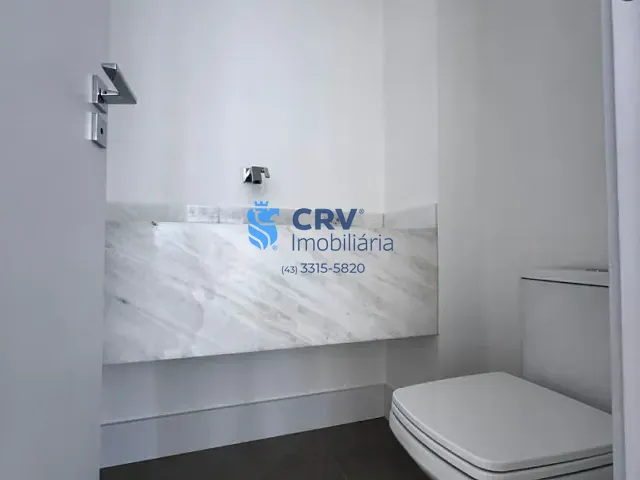 Apartamento com 185m² 3 quartos e 5 banheiros, para alugar, no bairro Gleba Palhano em Londrina