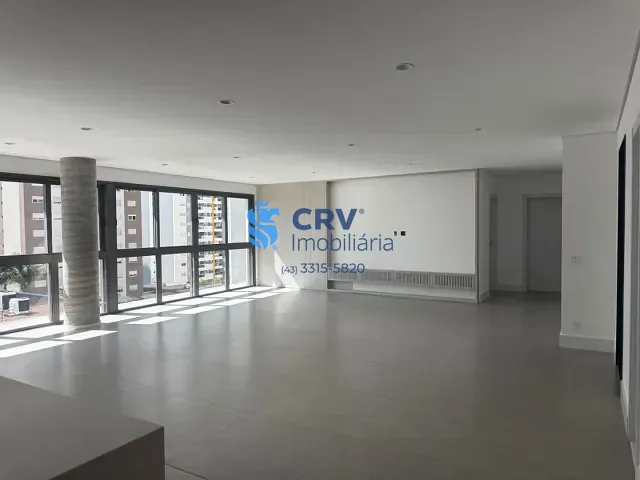 Apartamento com 185m² 3 quartos e 5 banheiros, para alugar, no bairro Gleba Palhano em Londrina