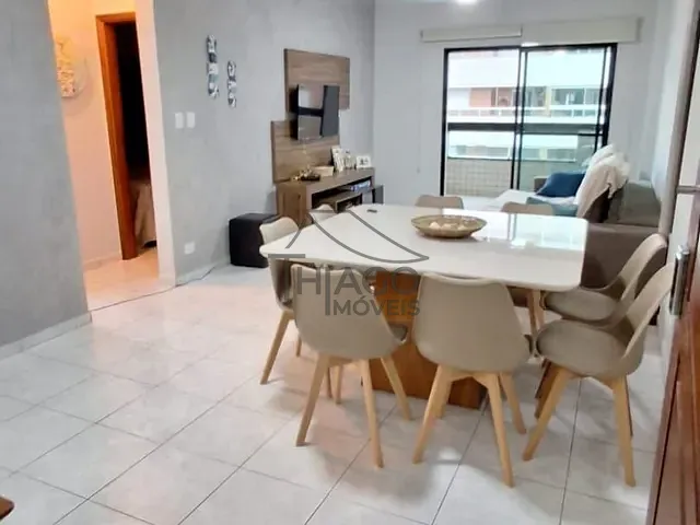 Apartamento 2 quartos e 2 banheiros, à venda, no bairro Canto do Forte em Praia Grande