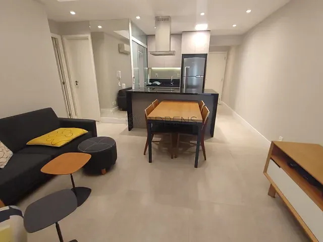 Apartamento 1 quarto e 2 banheiros, para alugar, no bairro Brooklin Paulista em São Paulo