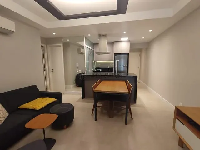 Apartamento 1 quarto e 2 banheiros, para alugar, no bairro Brooklin Paulista em São Paulo