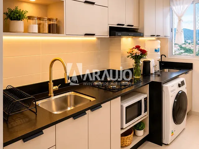 Apartamento 2 quartos e 1 banheiro, à venda, no bairro São Vicente em Itajaí