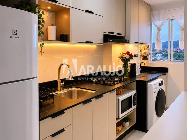 Apartamento 2 quartos e 1 banheiro, à venda, no bairro São Vicente em Itajaí