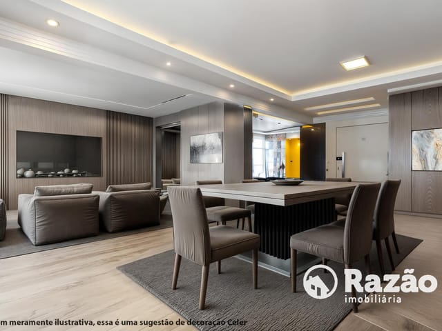 Apartamento 3 quartos e 4 banheiros, à venda, no bairro Batel em Curitiba