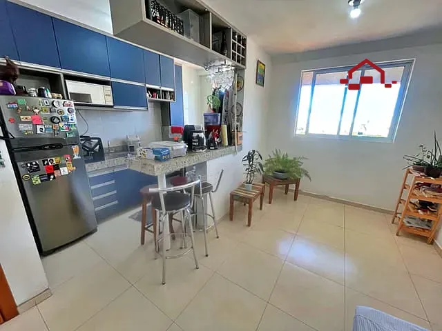Apartamento 2 quartos e 1 banheiro, à venda, no bairro Minaslândia em Belo Horizonte