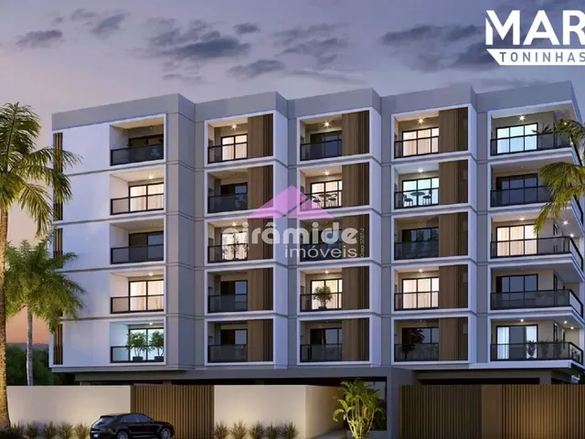 Apartamento com 45m² 1 quarto e 1 banheiro, à venda, no bairro Praia das Toninhas em Ubatuba