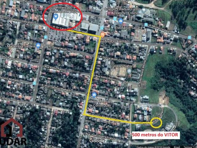 Apartamento com 70m² 2 quartos e 1 banheiro, à venda, no bairro Chapada em Ponta Grossa