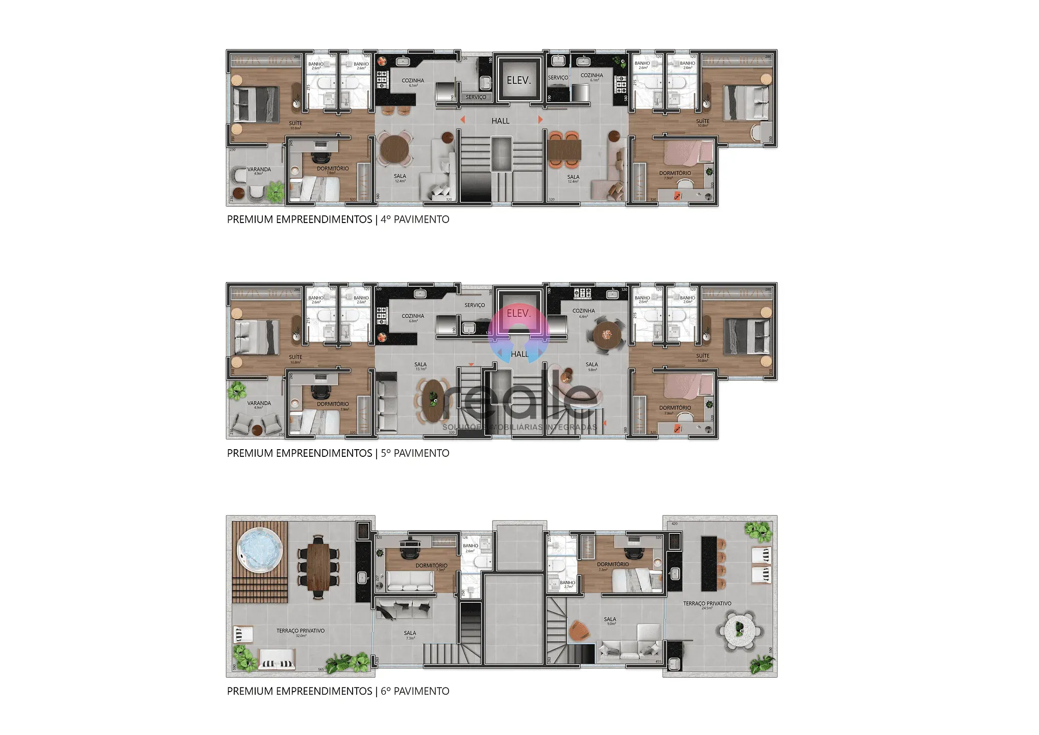Apartamento, 2 quartos, 58 m² - Foto 4