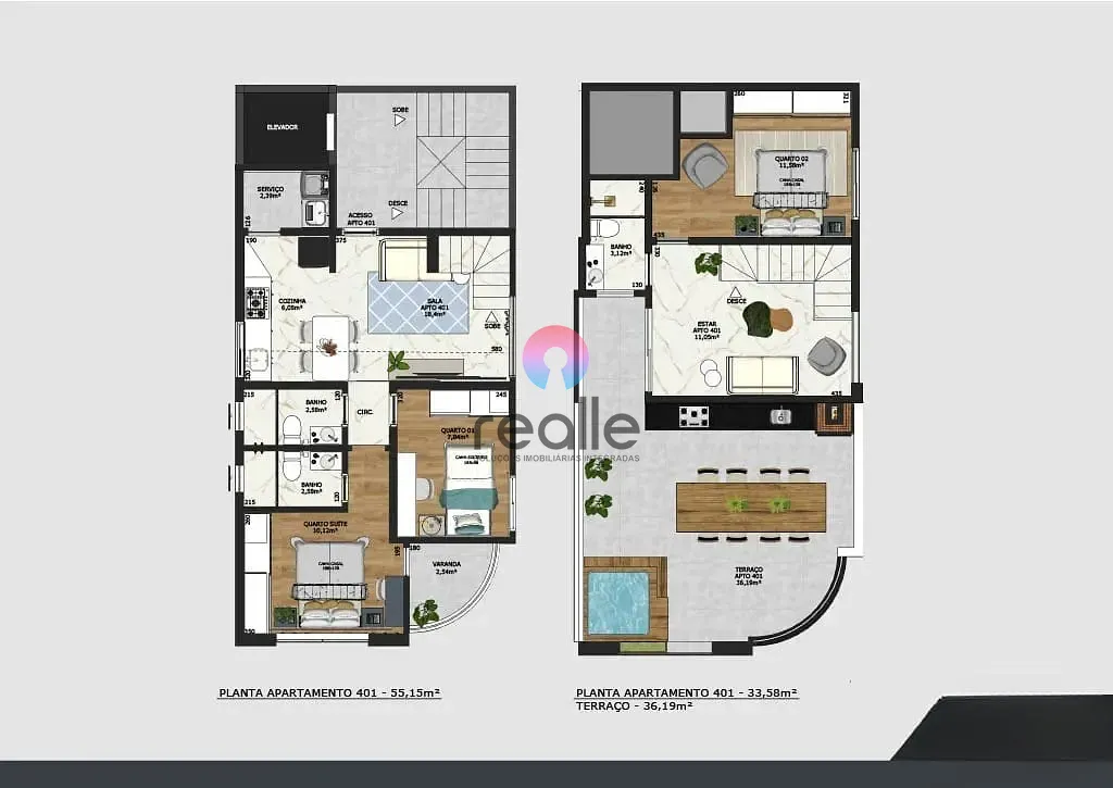 Apartamento, 2 quartos, 58 m² - Foto 6