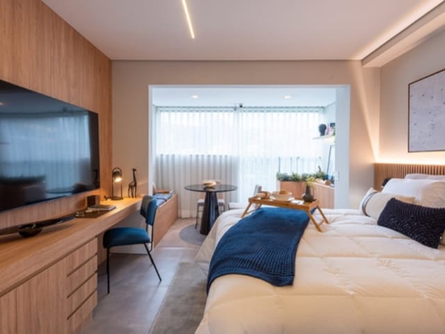 Foto do Studio - Studio à venda na Vila Clementino, 29 m², Rua Mairinque, Metrô Vila Mariana, São Paulo, SP | Adbens Negócios Imobiliários Ltda