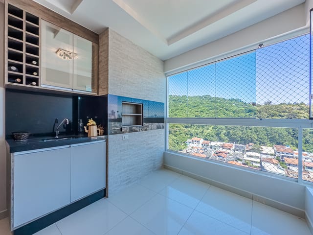 Foto do Apartamento - Apartamento mobiliado para locação, 1 suíte + 2 dormitórios -  Fazenda, Itajaí, SC | Mercedes Imóveis