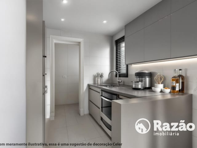 Apartamento 2 quartos e 1 banheiro, à venda, no bairro Centro em Curitiba