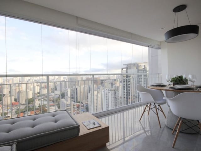 Foto do Apartamento - Apartamento para alugar, 57 m² - Itaim - São Paulo/SP, Uma vaga de garagem. Mobiliado | Paulista Imóveis