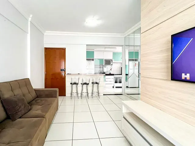 Apartamento 2 quartos e 2 banheiros, para alugar, no bairro Setor Bueno em Goiânia
