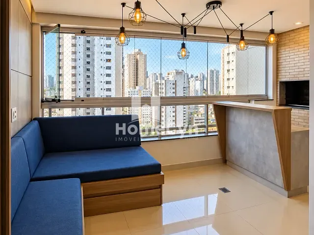 Apartamento 3 quartos e 4 banheiros, para alugar, no bairro Setor Bueno em Goiânia