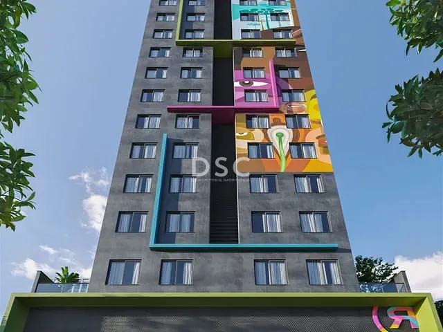 Apartamento 1 quarto e 1 banheiro, à venda, no bairro Centro em Curitiba