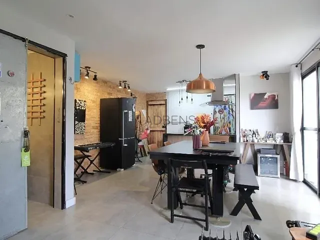 Apartamento 1 quarto e 2 banheiros, para alugar, no bairro Vila Olímpia em São Paulo