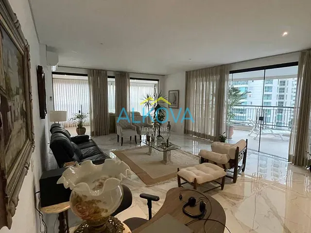 Apartamento com 415m² 4 quartos e 6 banheiros, à venda, no bairro Jardim Aquarius em São José dos Campos