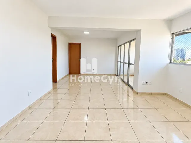 Apartamento com 110m² 3 quartos e 2 banheiros, para alugar, no bairro Jardim América em Goiânia