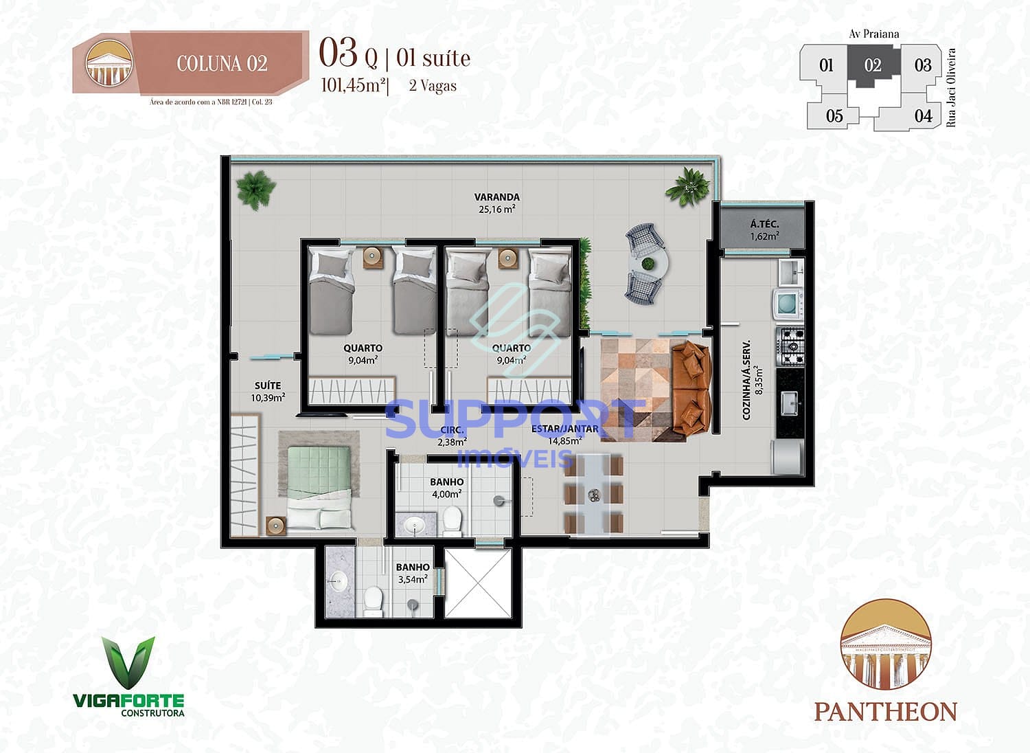 Apartamento, 1 quarto, 95 m² - Foto 31