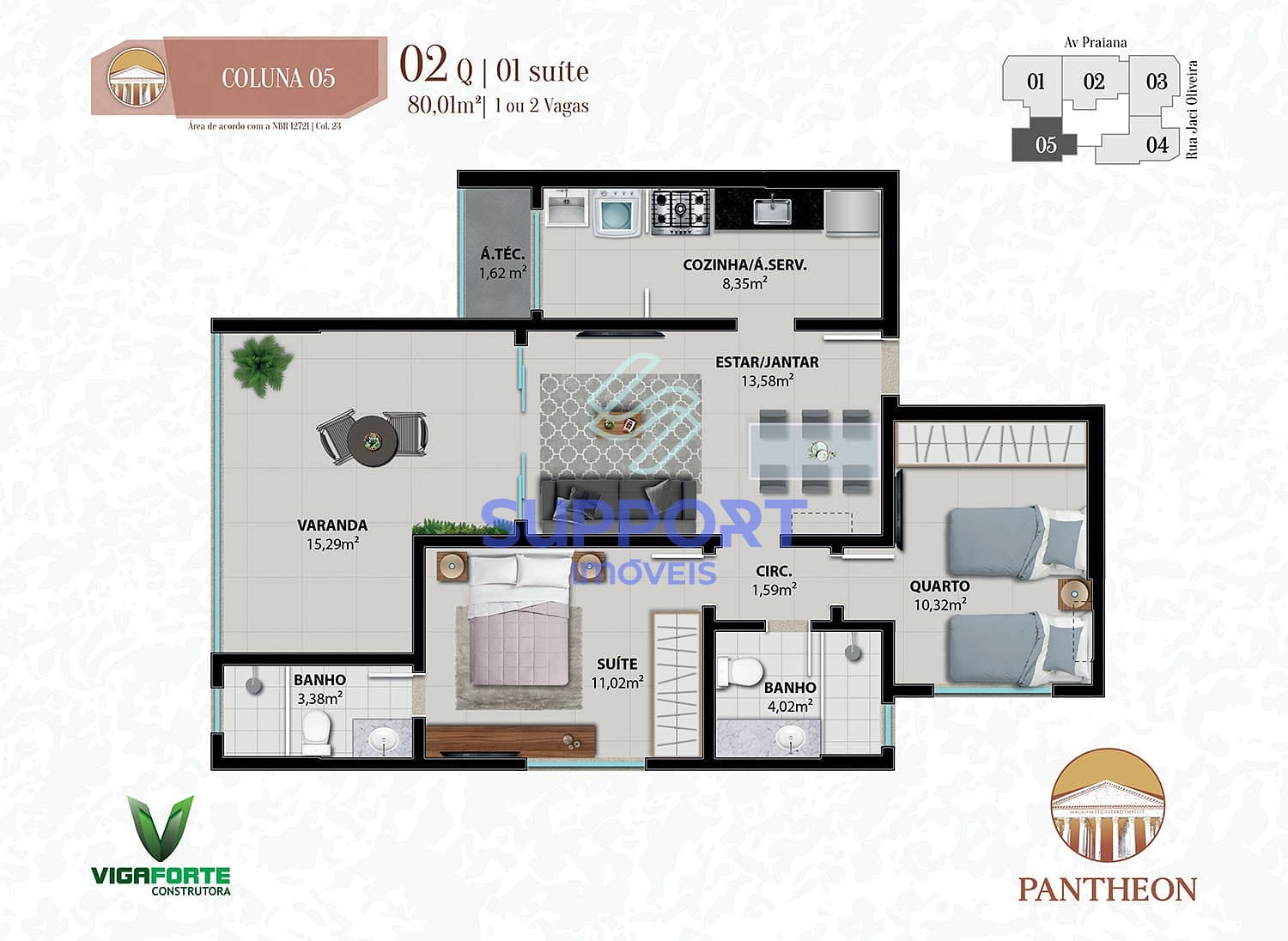 Apartamento, 1 quarto, 95 m² - Foto 23