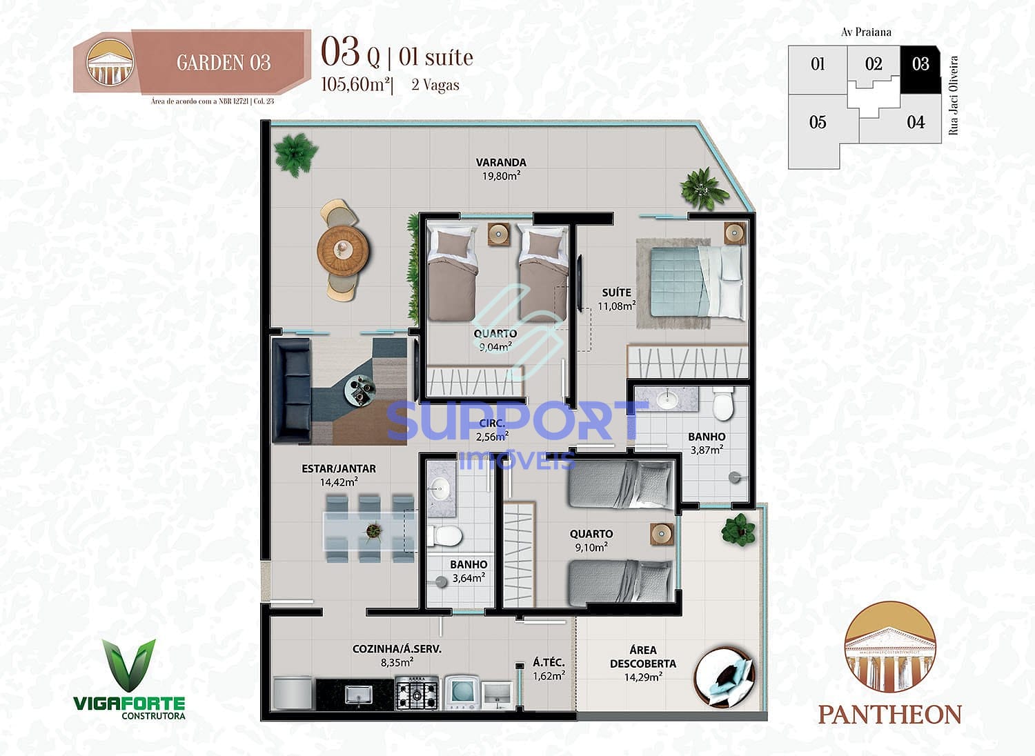 Apartamento, 1 quarto, 95 m² - Foto 26