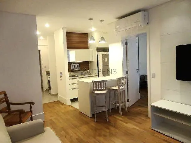 Apartamento 1 quarto e 2 banheiros, para alugar, no bairro Itaim Bibi em São Paulo