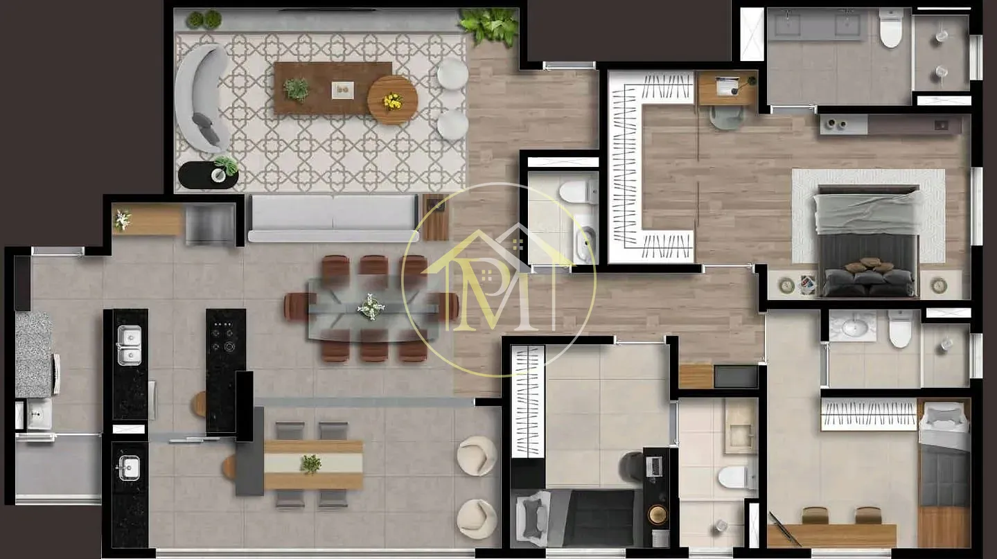 Apartamento, 3 quartos, 143 m² - Foto 48