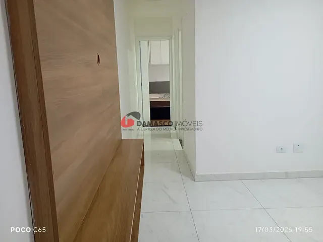 Apartamento 2 quartos e 2 banheiros, à venda, no bairro Campestre em Santo André