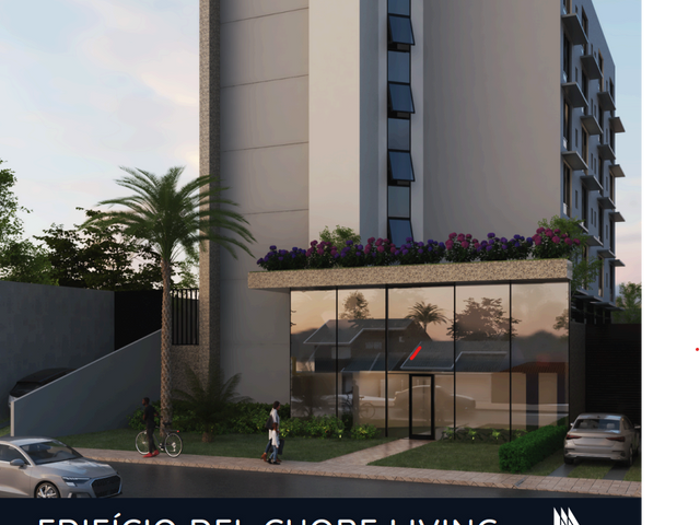 Apartamento 1 quarto e 2 banheiros, à venda, no bairro Coração Eucarístico em Belo Horizonte
