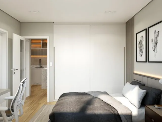 Apartamento 1 quarto e 2 banheiros, à venda, no bairro Coração Eucarístico em Belo Horizonte