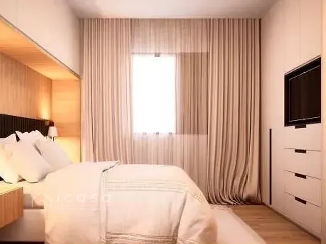 Apartamento com 55m² 2 quartos e 1 banheiro, à venda, no bairro Centro em Caçapava